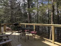 Secluded Lakefront, Dog-Friendly Cabin with Canoe, 7 Miles from the Ocean - Alppimaja
