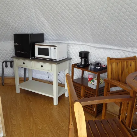 Glamping Dome with a view