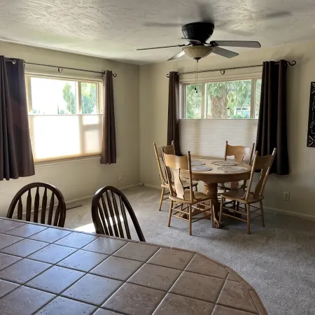 Experience serene Challis living, just steps away from your 2-bedroom retreat