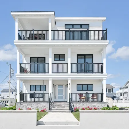 BEACHFRONT Multi-Family Home, 3 levels with decks!