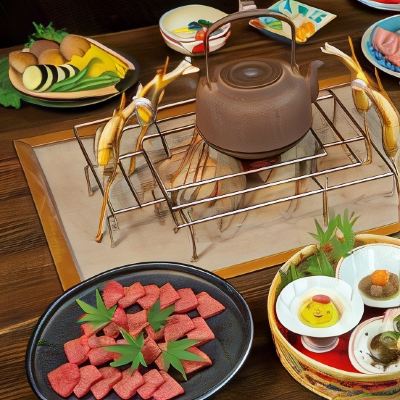 料理 つるつるの湯 下呂温泉 みのり荘の写真