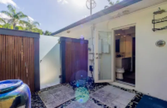 Tropical Oasis with Saltwater Pool and Zen Shower - Stylish Coastal Retreat