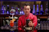 Grand Elite Hotel Pekanbaru - بار