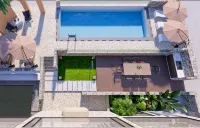 Pingtan Anxia And Share Sea View Homestay - สระว่ายน้ำแบบอินฟินิตี้
