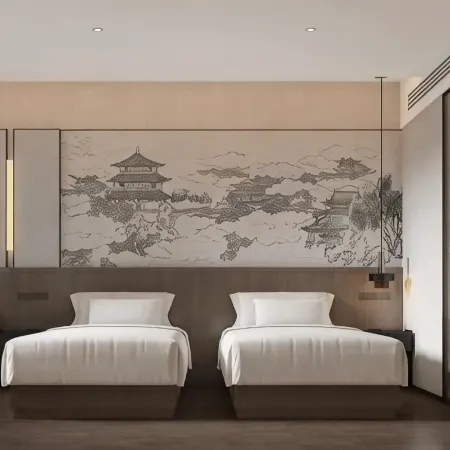 Wanyue Hotel (Fugou Yifeng City Plaza) Отели в г. Фугоу