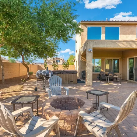 5BR Retreat w/ Private Hot Tub & Community Pool!