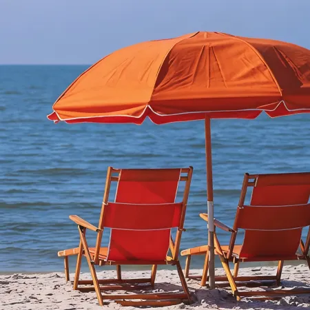 Sunset View Beach Bungalow - Pets Allowed. Amazing covered deck and yard.