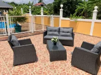 Luxury Villa in Bel Air for 6 People with a Pool, Terrace, and Garden - ヴィラ