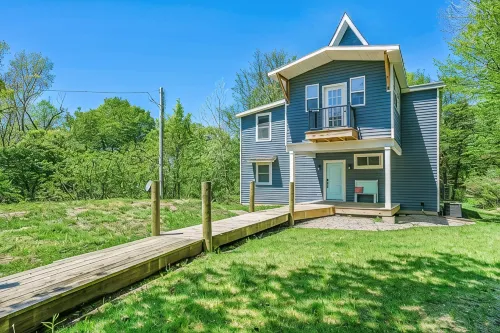 Beautiful Lake Michigan view + Private beach - 鄉村度假屋