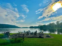"Blue w/ a View"" Luxury home w/ pool, fire pit, private hot tub, kayaks & more! - 4-Star