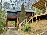 Rustic 1940's Appalachian Summer Cabin w/hot tub - Black Mountain - Alppimaja