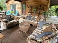 gaze at Seneca Rocks from living room sofa Hotels in Pendleton County