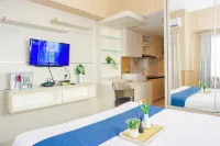 Comfortable and Pleasant Studio at Apartment Tamansari Mahogany Karawang By Travelio - Homestays