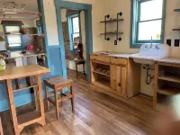 The Cervantes house is a traditional 1800s adobe casa showcasing NM art - Bungalows