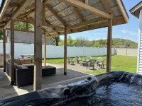 Private Patio Oasis + Fenced In Backyard + In Town! Pet & Family Friendly! - 3-Star