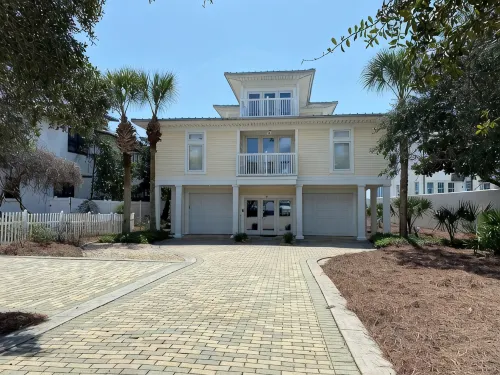 Gulf Front 30A - Private Beach - Heated Pool - Sleeps 12 -Gated - balcony