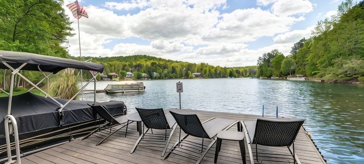 Lake Front, Pet, Game Room, Dock, Swim-Fish-Boat, Fire Pit, New Boat Rental Hotels in Cherokee County