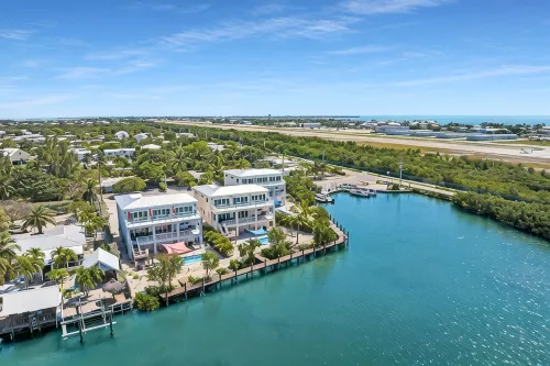 Brand new 5bed/6bath pool w/45 foot dockage - available with 2 more homes