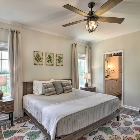 10 mins to TIEC - Sleeps 6 - Rutherfordton Retreat