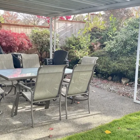 Quiet, private, bungalow w fenced yard.