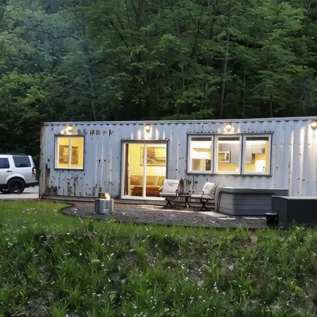 This IS the One! Shipping Container Cabin-View-Wifi-Natural Bridge-Nada Tunnel