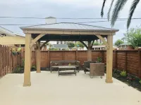 Private<br>Resort-feel home with private pool spa gazebo, 2 min walk to beach - สระว่ายน้ำส่วนตัว
