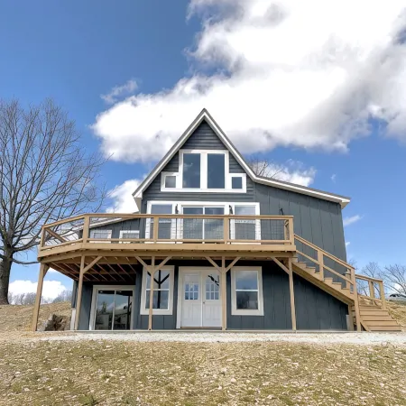 Family Cabin with Pond Near Branson