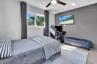 Lovely home with heated Pool a mile from the beach