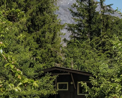 Chalet Rivière 2-bedroom cabin with AC and WiFi in Gold Bar 바링 호텔