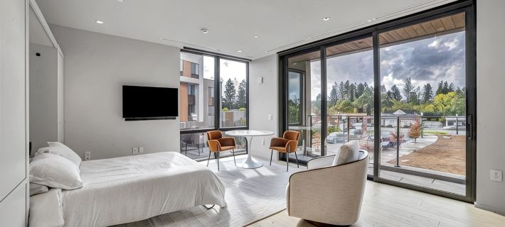 Luxury New Studio in Downtown Healdsburg with WiFi, AC, Poolhouse/Fitness Center Hotels in Healdsburg