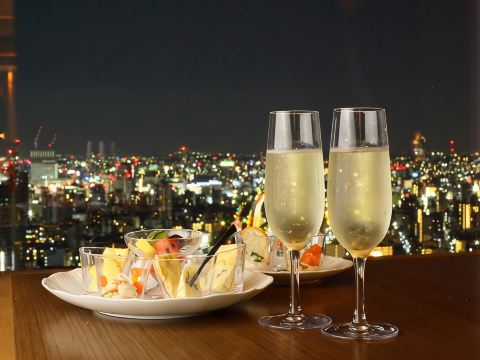 デラックスコーナーツイン 名古屋ステーションビュー クラブラウンジ利用込