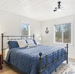 Blue Bungalow - Charming Lakefront Cottage in Canadian Lakes - Sleeps 8