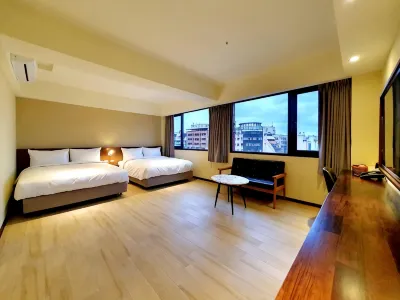 Just live inn - New Dahua Hotels in Keelung Miaokou