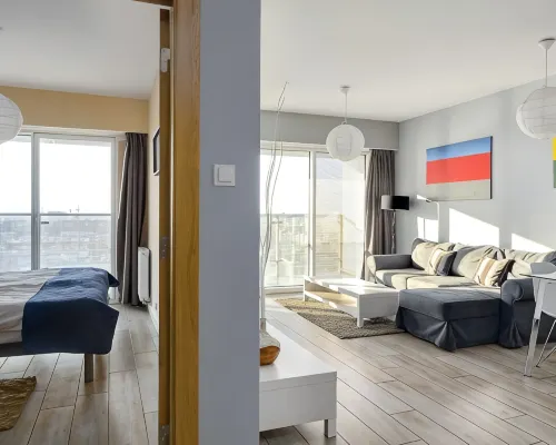 Poznań Apartments Towarowa Отели рядом с достопримечательностью «Вилда»