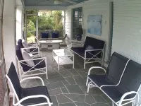 Charming, Bright & Airy Beach Home - Half a Block to Ocean at Start of Boardwalk - balcony