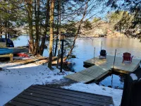 Tamarac Cabin Waterfront For Two Hotels in Saranac Lake
