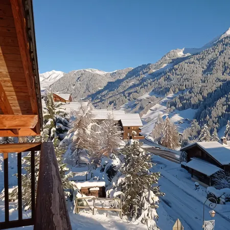Duplex 50m2 pied des pistes 6 pers les saisies hauteluce / contamines montjoie