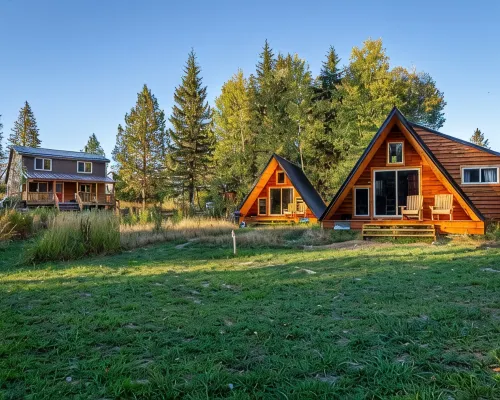 Glacier Nat'l Park A-frame w/ hot tub- ElkCalf Mountain A-Frame, GNP basecamp! 코람 호텔