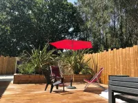 Near Soulac/mer 50M² air-conditioned chalet with private heated indoor pool - Alphydda