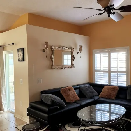 Peaceful Pool Home Near Airport Heated pool