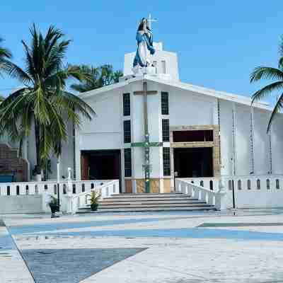 Oceanside Villa "Campeche" with a/c pool in centro     5 min stroll to beach Hotel Exterior