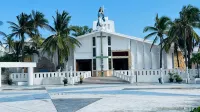 Oceanside Villa "Campeche" with a/c pool in centro     5 min stroll to beach Hotel di 