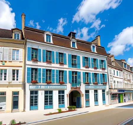 Hôtel de la Poste Avallon Отели в г. Базош