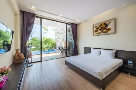 Happy Villa Owner Отели рядом с достопримечательностью «Khu nghỉ dưỡng»