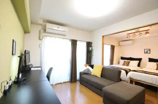 อพาร์ตเมนต์ 2 ห้องนอน 1 ห้องน้ำส่วนตัว ขนาด 30 ตร.ม. – ฮากาตะ