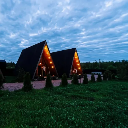 Рай в Шалаше в Коробицыно Гостевой Дом Отели в г. Выборгский район