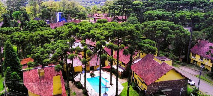 Estalagem Vila Suzana - Quadra de Beach Tennis Indoor Các khách sạn ở Canela