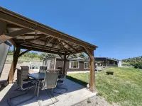 2 separate cabins, sleeps a total of 12, on 4 acres in Lava Hot Springs!!