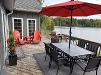 Lakehouse on beautiful Tait Lake in the wonderful town of Bancroft. - 4-Star