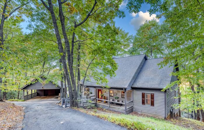 Amazing Mountain View Cabin All Suites - Firepit+Game Room+Karaoke+EV Charger